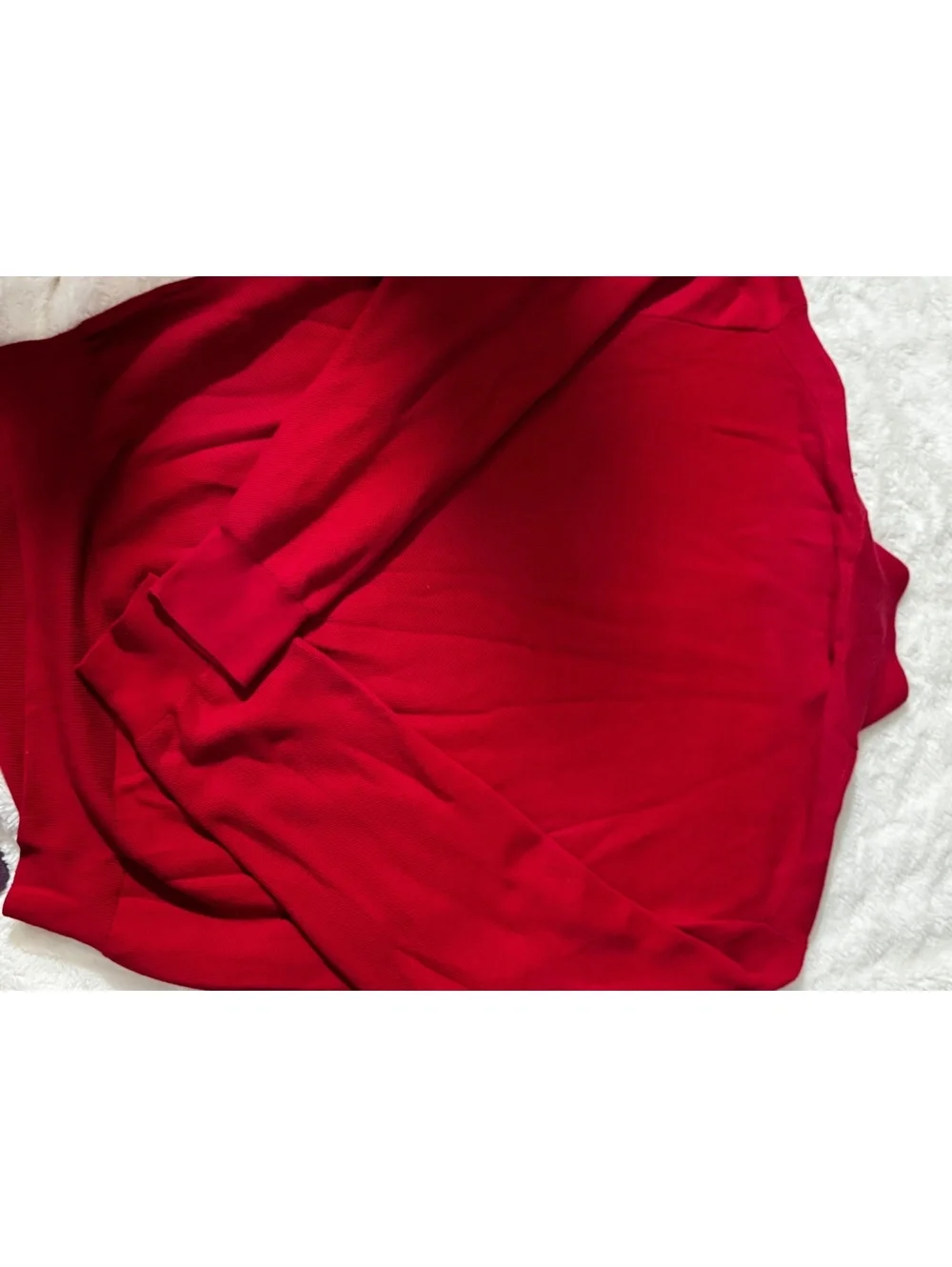 Polo Ralph Lauren Men's Red Half-Zip Sweater XL